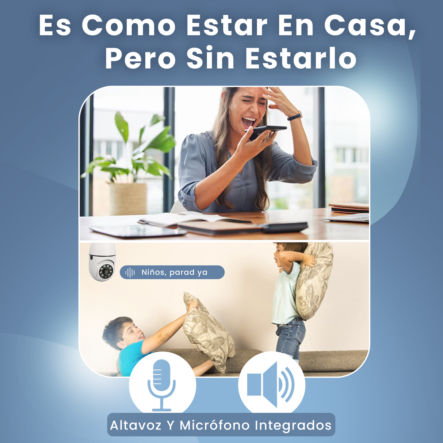 Cámara Seguridad Inalámbrica Bombilla - Edición Limitada Benora™