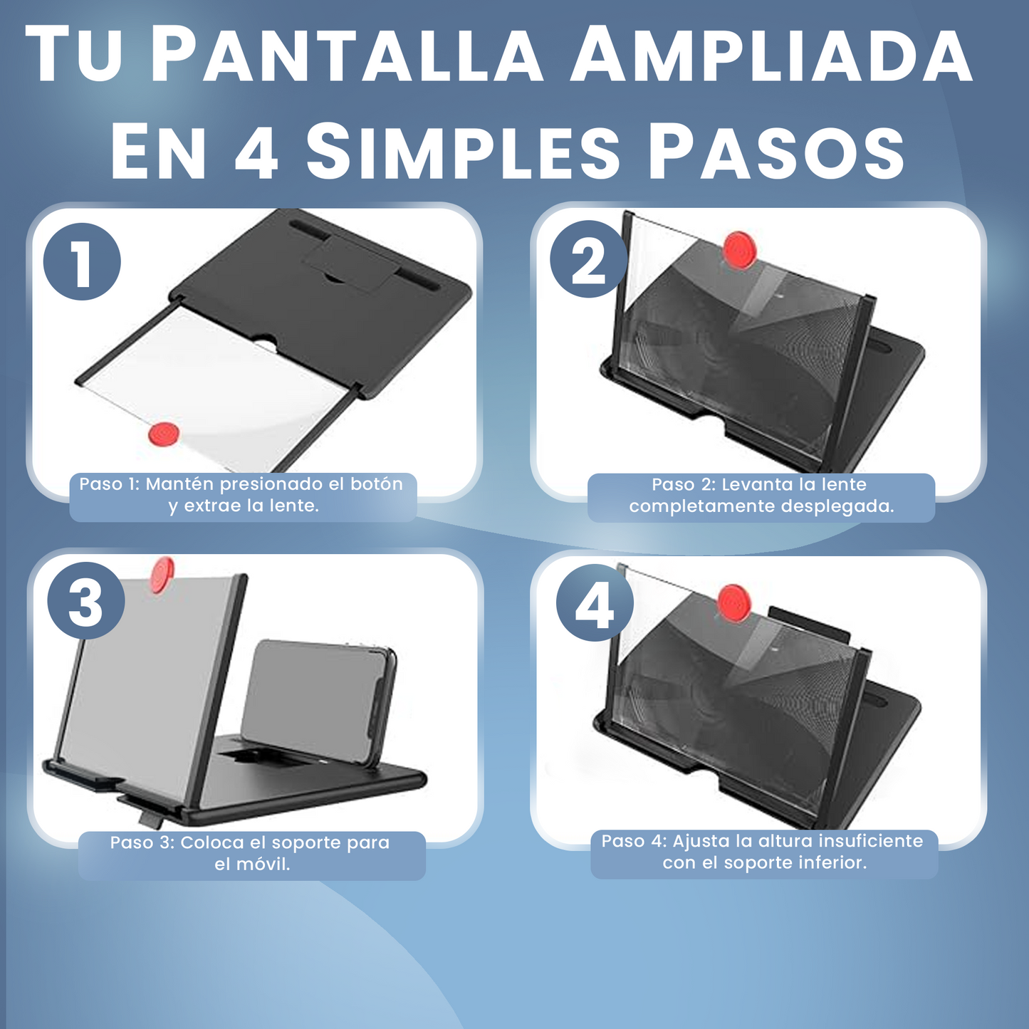 2x1 Amplificador De Pantalla 12" Benora™ - Edición Limitada