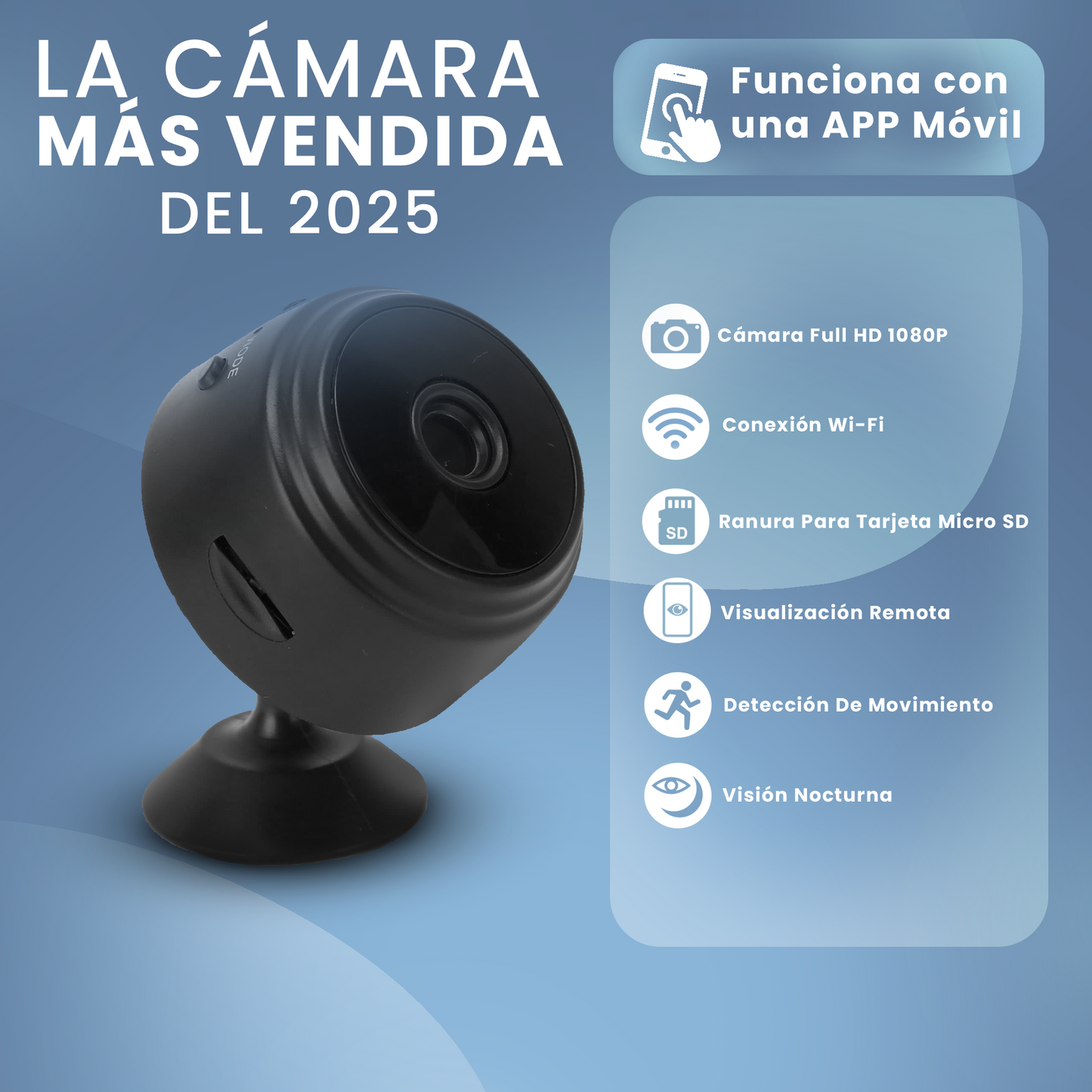 2x1 Mini Cámara Espia 1080p HD - Edición Limitada Benora™